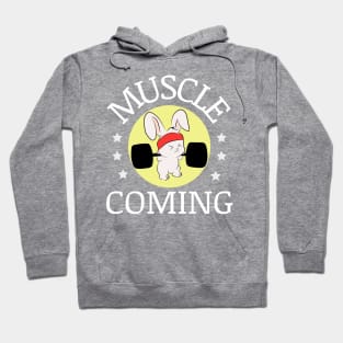 Muscle coming with rabbit Hoodie